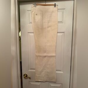 Ralph Lauren Women’s cream linen pants